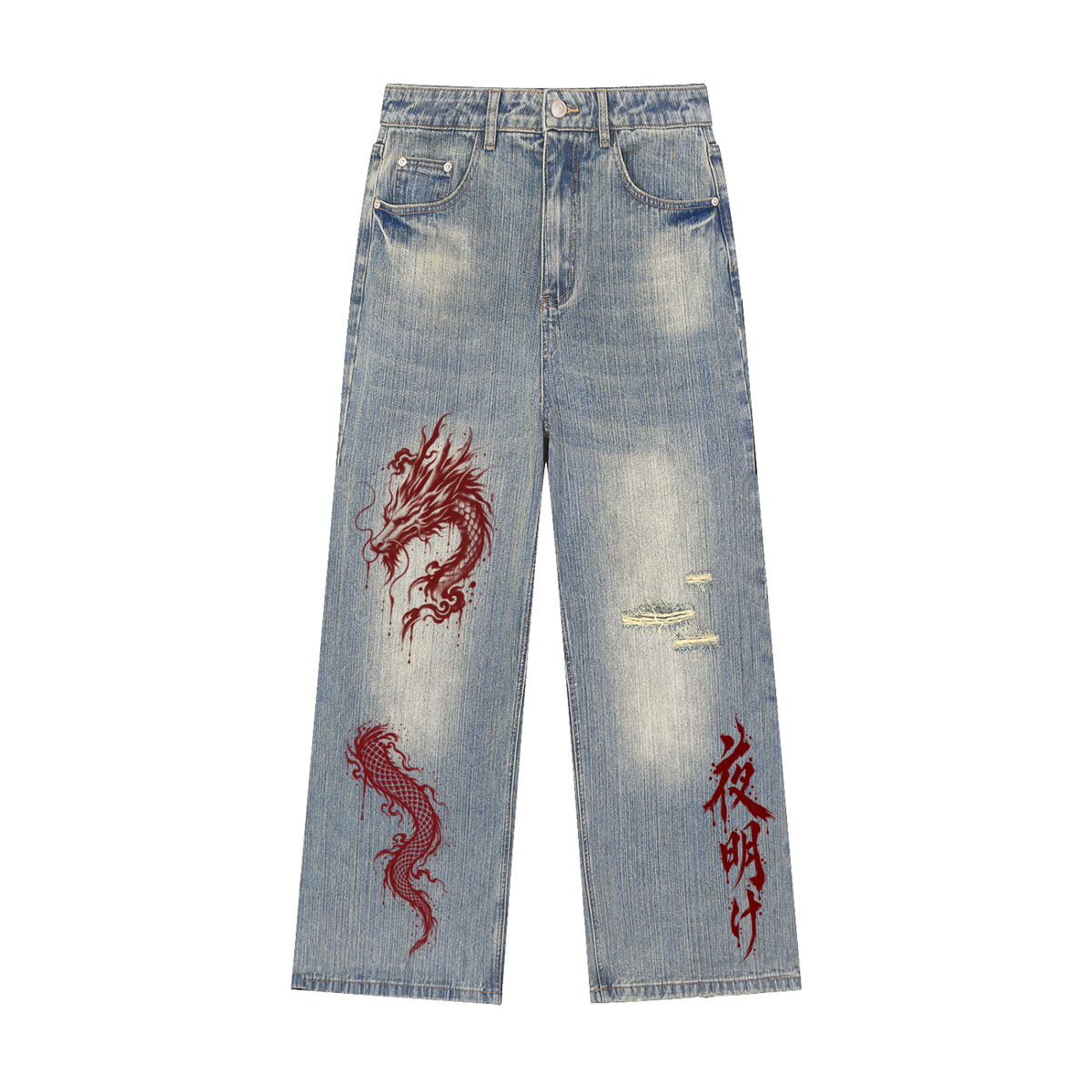 denim,jeans,wideleg,vintagewash,distressed,430gsm,heavyweightdenim,unisex,current,ryu